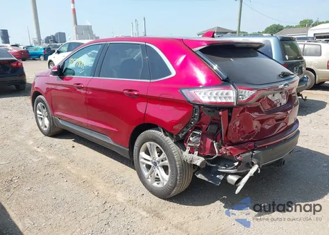 2015 Ford Edge Sel from USA, damaged, VIN 2FMTK4J98FBC30612